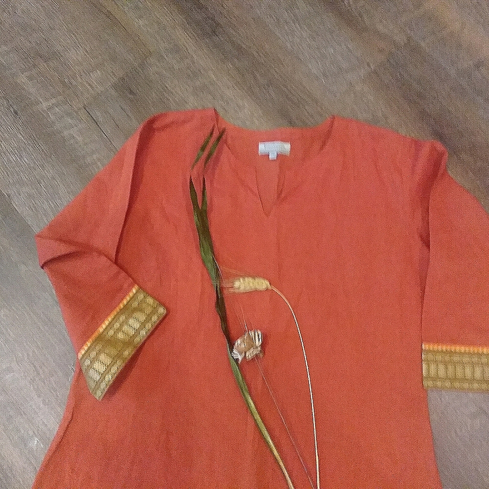 Boho tunic  top World Market blouse EUC